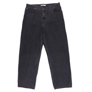 NEW Levis Premium Dad Jeans Rad Dad Black Denim 90s Y2k Downtown Girl Minimal 31